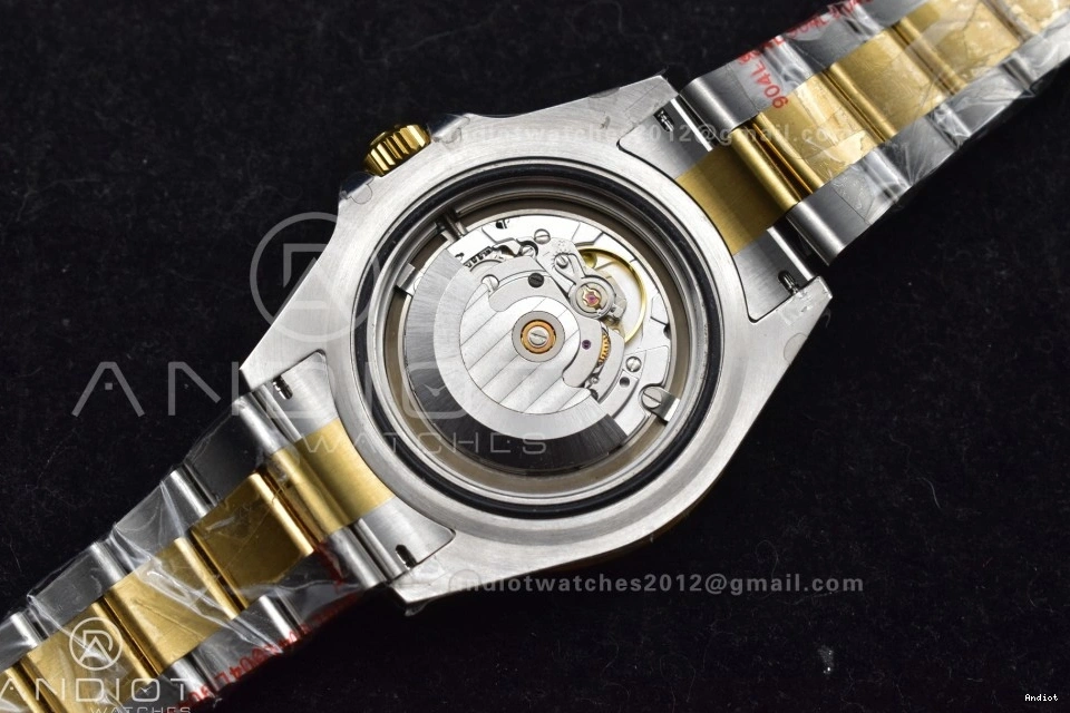 SS Sea-Dweller SS 126603 Best GMF Two on Tone Dial V3 Black YG Edition A2824 Bracelet YG 0211